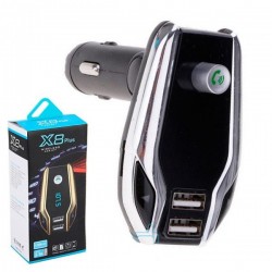 Мултифункционален X8 Plus Bluetooth трансмитер , USB зарядно , FM аудио предавател ,MP3 плейър, Handsfree