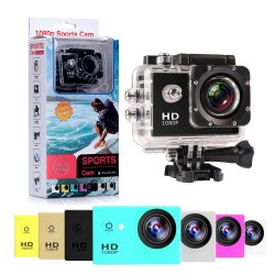 Екшън камера HD 1080P с широкоъгълен обектив