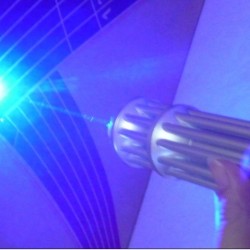 Акумулаторен Супер мощен мощен син лазер Акумулаторен Супер мощен мощен син лазер