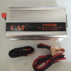 Инвертор на напрежение DAK 1000w 12V,24V/220V  Инвертор на напрежение DAK 1000w 12V,24V/220V