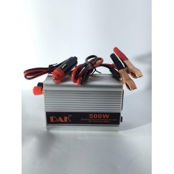 Инвертор на напрежение DAK 500w  12V/220V  Инвертор на напрежение DAK 500w  12V/220V