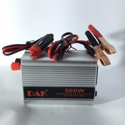 Инвертор на напрежение DAK 500w  12V/220V  Инвертор на напрежение DAK 500w  12V/220V