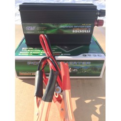 НЕМСКИ Инвертор за камион или кола CEJ 12V 24V - 220V, 1000W НЕМСКИ Инвертор за камион или кола CEJ 12V 24V - 220V, 1000W