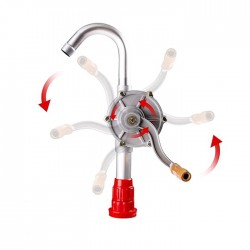 Алуминиева ръчна помпа за масло и дизел , STAHLMAYER