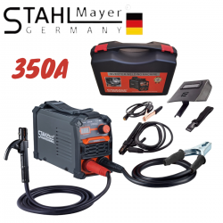 ПРОФЕСИОНАЛЕН ИНВЕРТОРЕН ЕЛЕКТРОЖЕН STAHLMAYER 350А С ДИСПЛЕЙ В КУФАР ПРОФЕСИОНАЛЕН ИНВЕРТОРЕН ЕЛЕКТРОЖЕН STAHLMAYER 350А С ДИСПЛЕЙ В КУФАР