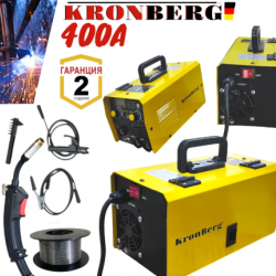Телоподаващо Инверторен Електрожен 400А 2в1 Заваръчна Техника KRONBERG 2в1 Телоподаващо Инверторен Електрожен 400А 2в1 Заваръчна Техника KRONBERG 2в1