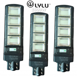 Улична Соларна LED Лампа 1600W LYLU Прожектор 3 БРОЯ