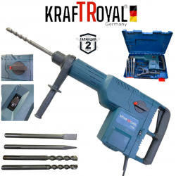 Перфоратор къртач комбиниран 11DE 2500W KraftRoyal