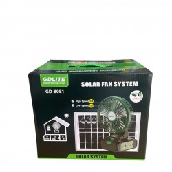 СОЛАРНА ВЕНТИЛАТОРНА СИСТЕМА GD-8081 СОЛАРНА ВЕНТИЛАТОРНА СИСТЕМА GD-8081