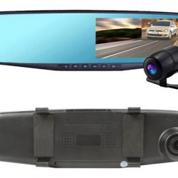 Авто Видеорегистратор огледало 4.3" монитор +камера за паркиране Авто Видеорегистратор огледало 4.3" монитор +камера за паркиране