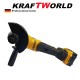 Акумулаторен ъглошлайф KraftWorld 36V 8,0 Ah + 2 батерии зарядно и куфар Акумулаторен ъглошлайф KraftWorld 36V 8,0 Ah + 2 батерии зарядно и куфар