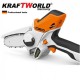 Немска Акумулаторна резачка за клони KraftWorld 18V, мини резачка цена Немска Акумулаторна резачка за клони KraftWorld 18V, мини резачка