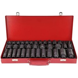 Ударни вложки Stahlmayer 1/2 , 35 бр. ( 8 - 32 ) Ударни вложки Stahlmayer 1/2 , 35 бр. ( 8 - 32 )