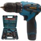 Акумулаторен винтоверт WERSTIL 12V + вложки и удължение Акумулаторен винтоверт WERSTIL 12V + вложки и удължение