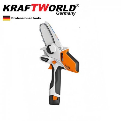 Немска Акумулаторна резачка за клони KraftWorld 18V, мини резачка цена Немска Акумулаторна резачка за клони KraftWorld 18V, мини резачка