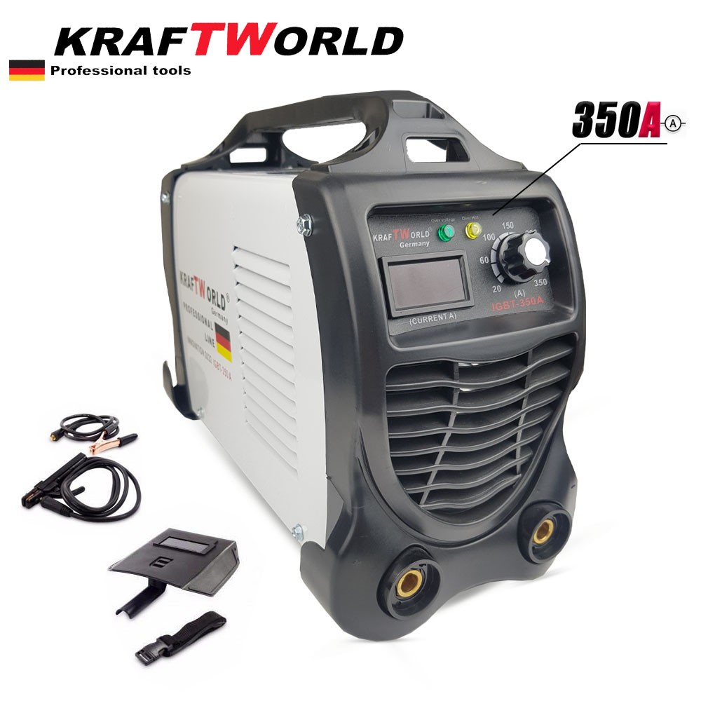 Инверторен Електрожен Kraft World 350А с дислей Инверторен Електрожен Kraft World 350А с дислей